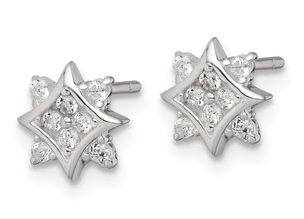 Sterling Silver Earrings Style QE18215 - Classique Jewelry Inc.