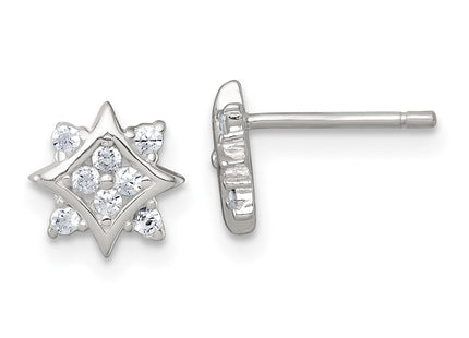 Sterling Silver Earrings Style QE18215 - Classique Jewelry Inc.