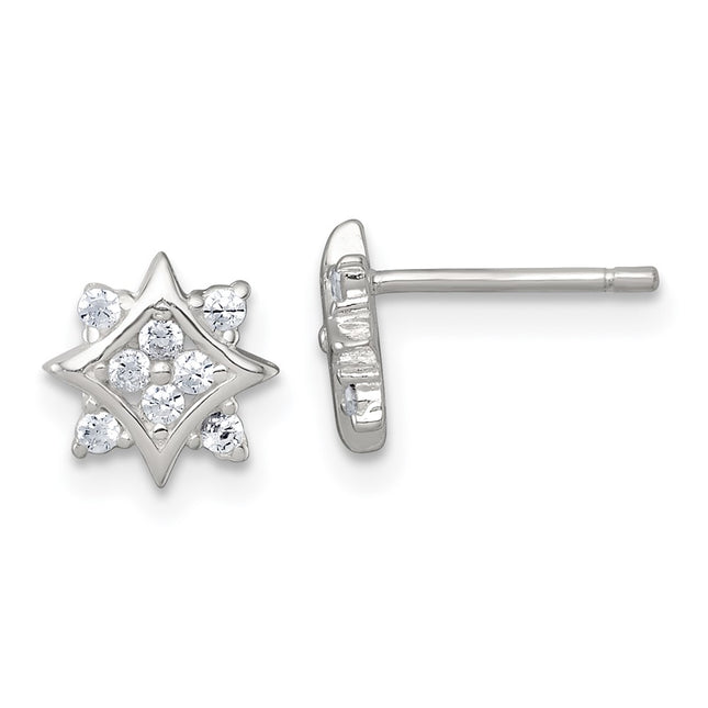 Sterling Silver Earrings Style QE18215 - Classique Jewelry Inc.