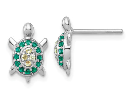 Sterling Silver Earrings Style QE18219 - Classique Jewelry Inc.