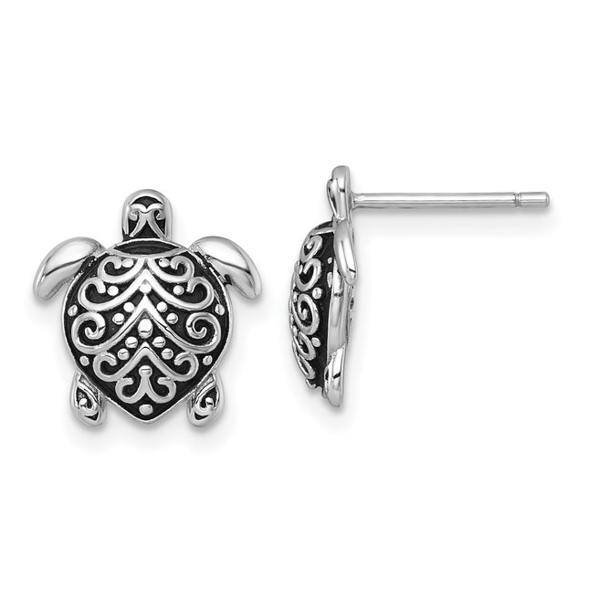 Sterling Silver Earrings Style QE18220 - Classique Jewelry Inc.