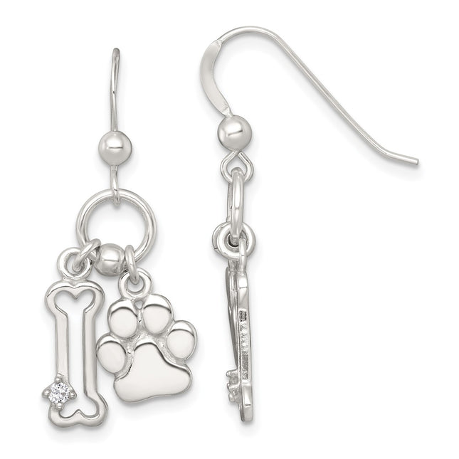 Sterling Silver Earrings Style QE18225 - Classique Jewelry Inc.
