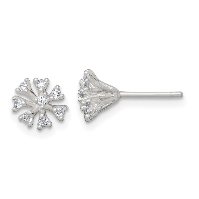 Sterling Silver Earrings Style QE18228 - Classique Jewelry Inc.