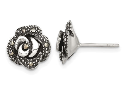 Sterling Silver Earrings Style QE18229 - Classique Jewelry Inc.