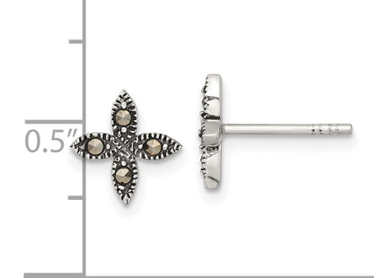 Sterling Silver Earrings Style QE18230 - Classique Jewelry Inc.