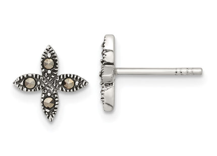 Sterling Silver Earrings Style QE18230 - Classique Jewelry Inc.