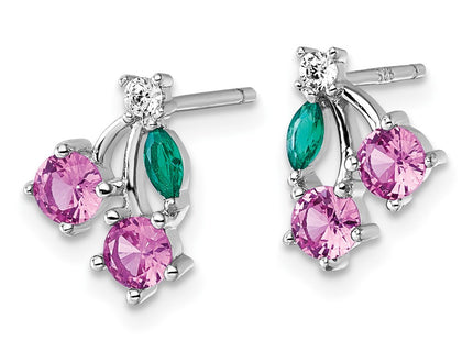 Sterling Silver Earrings Style QE18232 - Classique Jewelry Inc.
