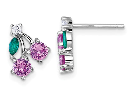 Sterling Silver Earrings Style QE18232 - Classique Jewelry Inc.