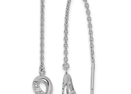 Sterling Silver Earrings Style QE18241 - Classique Jewelry Inc.