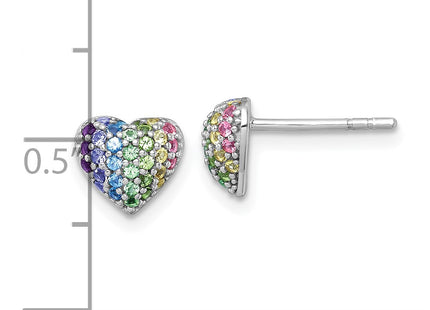 Sterling Silver Earrings Style QE18254 - Classique Jewelry Inc.