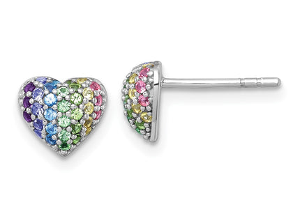 Sterling Silver Earrings Style QE18254 - Classique Jewelry Inc.