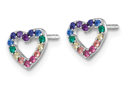 Sterling Silver Earrings Style QE18255 - Classique Jewelry Inc.