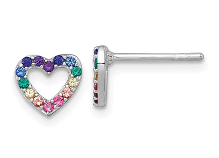 Sterling Silver Earrings Style QE18255 - Classique Jewelry Inc.