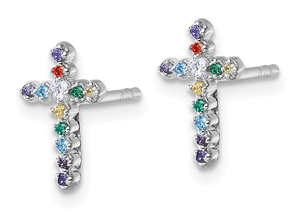 Sterling Silver Earrings Style QE18256 - Classique Jewelry Inc.