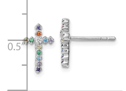 Sterling Silver Earrings Style QE18256 - Classique Jewelry Inc.