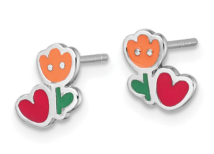 Sterling Silver Earrings Style QE18270 - Classique Jewelry Inc.