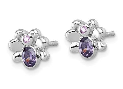 Sterling Silver Earrings Style QE18291 - Classique Jewelry Inc.