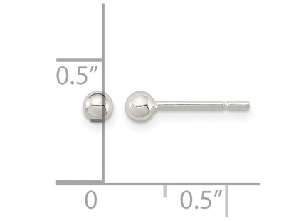 Sterling silver earrings, further view