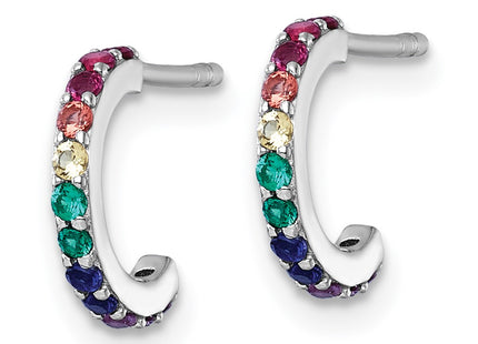 Sterling Silver Earrings Style QE18305 - Classique Jewelry Inc.