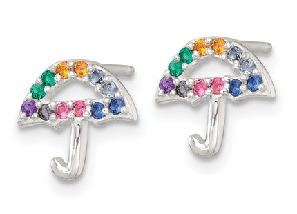 Sterling Silver Earrings Style QE18306 - Classique Jewelry Inc.