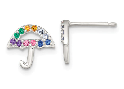 Sterling Silver Earrings Style QE18306 - Classique Jewelry Inc.