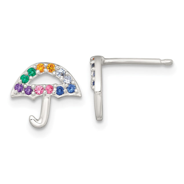 Sterling Silver Earrings Style QE18306 - Classique Jewelry Inc.