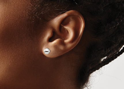 Sterling silver earrings, another view