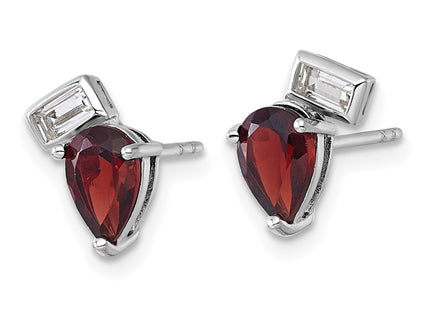 Sterling Silver Earrings Style QE18317GA - Classique Jewelry Inc.