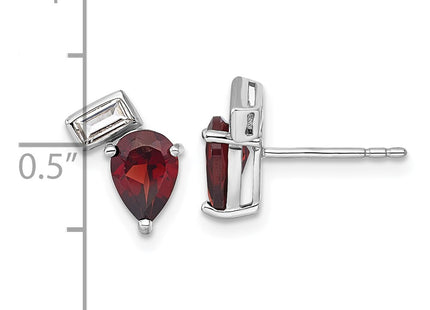 Sterling Silver Earrings Style QE18317GA - Classique Jewelry Inc.