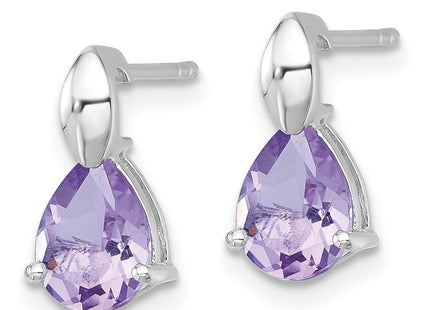 Sterling Silver Earrings Style QE18318AM - Classique Jewelry Inc.