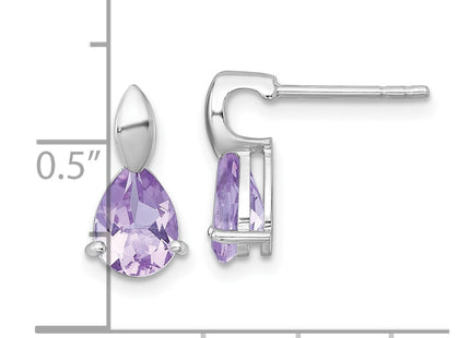 Sterling Silver Earrings Style QE18318AM - Classique Jewelry Inc.