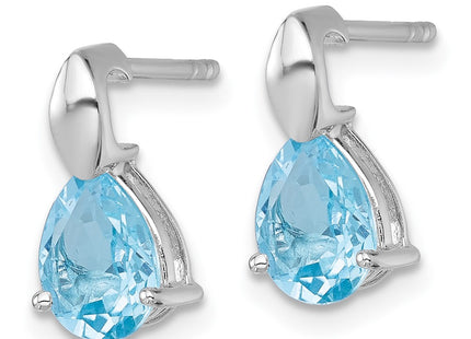 Sterling Silver Earrings Style QE18318BT - Classique Jewelry Inc.