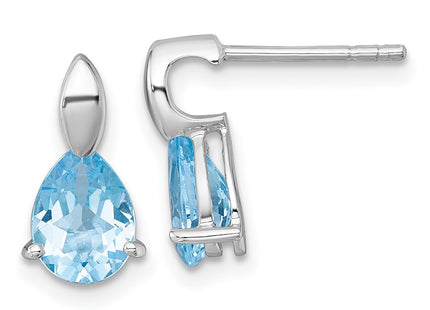 Sterling Silver Earrings Style QE18318BT - Classique Jewelry Inc.