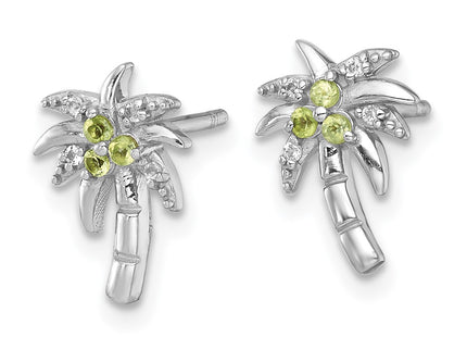 Sterling Silver Earrings Style QE18323PE - Classique Jewelry Inc.