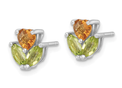 Sterling Silver Earrings Style QE18324CI - Classique Jewelry Inc.