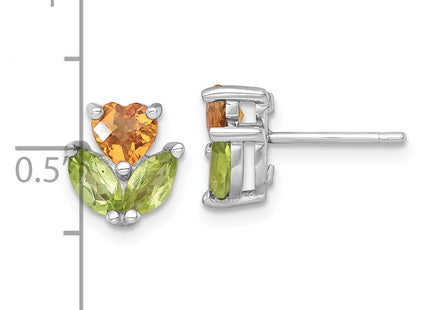 Sterling Silver Earrings Style QE18324CI - Classique Jewelry Inc.