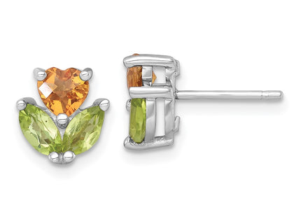 Sterling Silver Earrings Style QE18324CI - Classique Jewelry Inc.