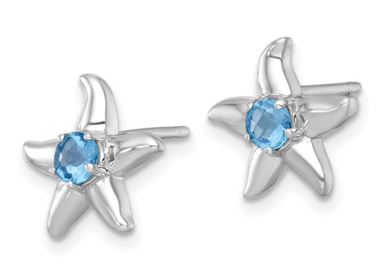 Sterling Silver Earrings Style QE18325BT - Classique Jewelry Inc.