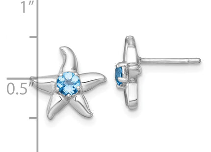 Sterling Silver Earrings Style QE18325BT - Classique Jewelry Inc.