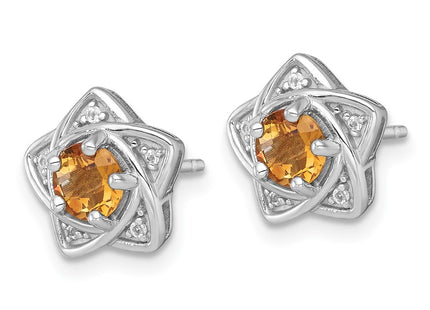 Sterling Silver Earrings Style QE18328CI - Classique Jewelry Inc.