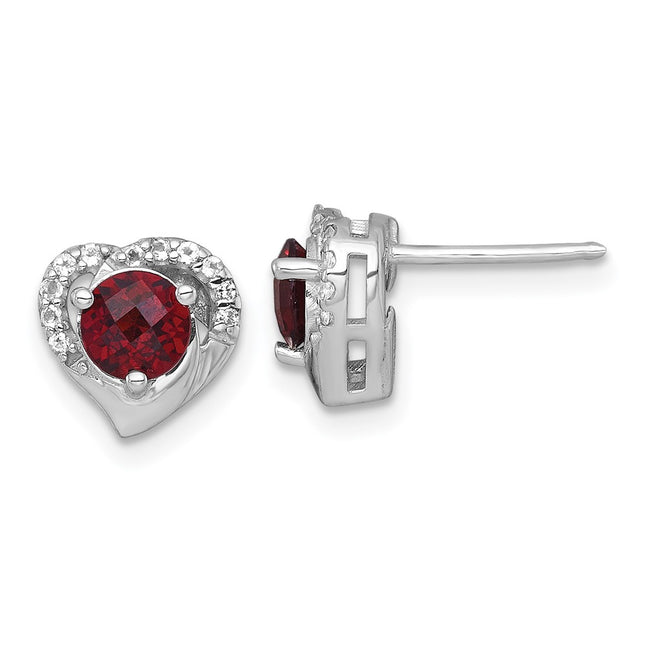 Sterling Silver Earrings Style QE18329GA - Classique Jewelry Inc.
