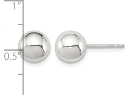 Sterling silver earrings, further view