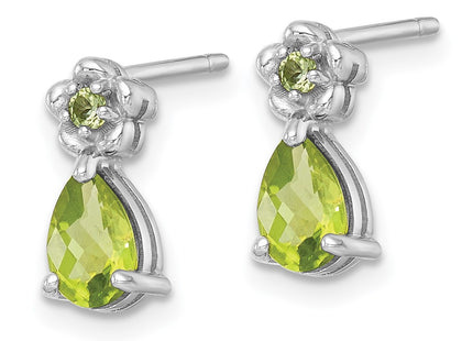 Sterling Silver Earrings Style QE18331PE - Classique Jewelry Inc.