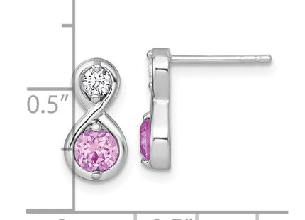 Sterling Silver Earrings Style QE18333CRU - Classique Jewelry Inc.