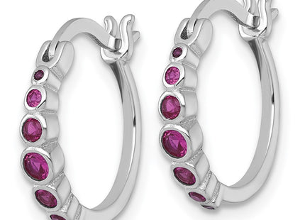 Sterling Silver Earrings Style QE18335CRU - Classique Jewelry Inc.
