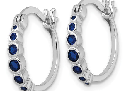Sterling Silver Earrings Style QE18335CSA - Classique Jewelry Inc.