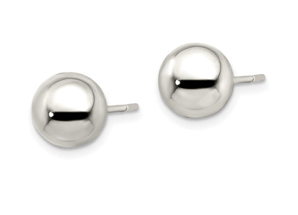 Sterling silver earrings, alternate view