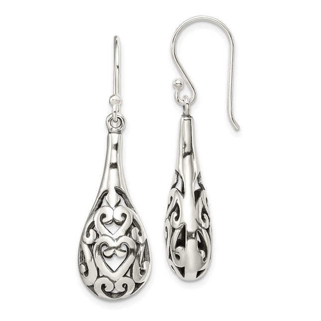 Sterling Silver Earrings Style QE1931 - Classique Jewelry Inc.