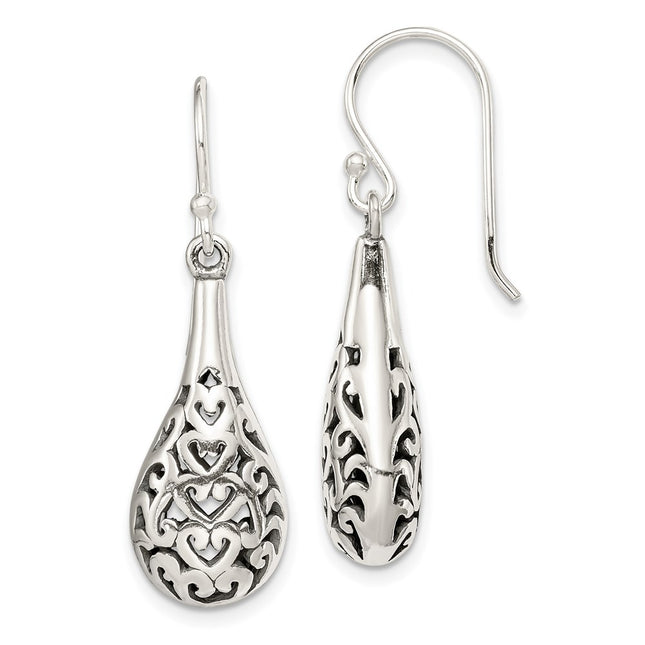 Sterling Silver Earrings Style QE1932 - Classique Jewelry Inc.