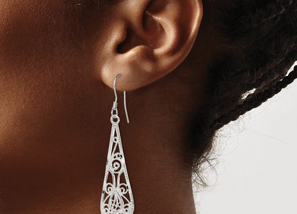 Sterling Silver Earrings Style QE2 - Classique Jewelry Inc.